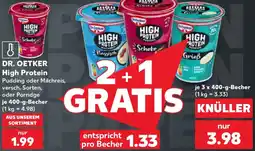 Kaufland DR. OETKER High Protein Angebot