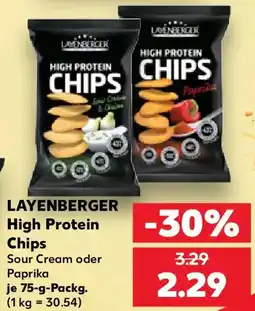 Kaufland LAYENBERGER High Protein Chips Angebot