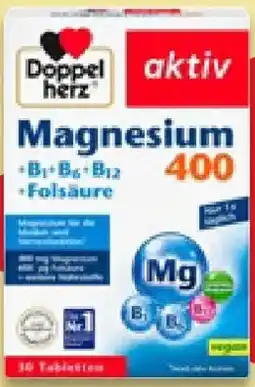 Kaufland DOPPELHERZ Magnesium 400 Tabletten Angebot