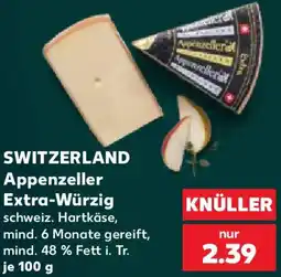 Kaufland SWITZERLAND Appenzeller Extra-Würzig Angebot