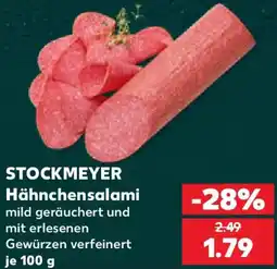 Kaufland STOCKMEYER Hähnchensalami Angebot