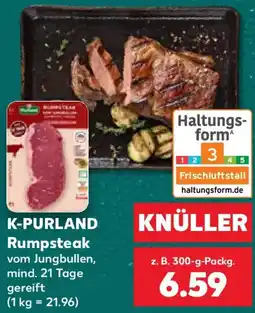 Kaufland K-PURLAND Rumpsteak Angebot