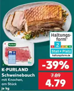 Kaufland K-PURLAND Schweinebauch Angebot