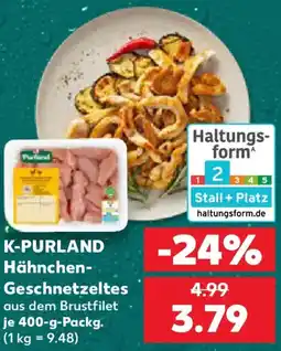 Kaufland K-PURLAND Hähnchen Geschnetzeltes Angebot