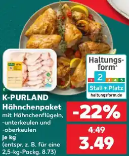 Kaufland K-PURLAND Hähnchenpaket Angebot