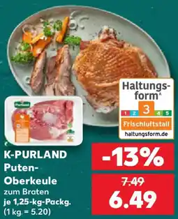 Kaufland K-PURLAND Puten Oberkeule Angebot