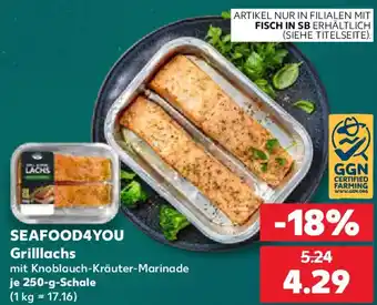 Kaufland SEAFOOD4YOU Grilllachs Angebot