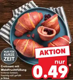 Kaufland Croissant mit Waldfruchtfüllung Angebot