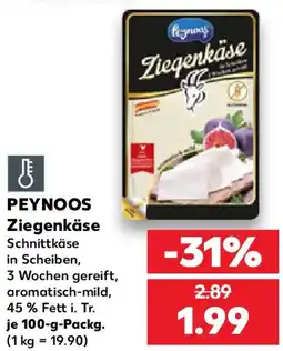 Kaufland PEYNOOS Ziegenkäse Angebot