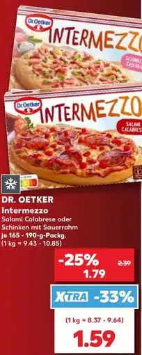 Kaufland DR. OETKER Intermezzo Angebot