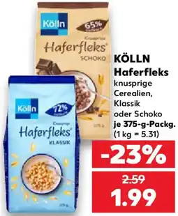 Kaufland KÖLLN Haferfleks Angebot