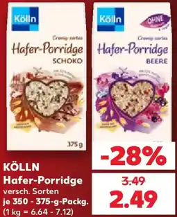 Kaufland KÖLLN Hafer-Porridge Angebot