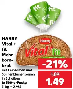 Kaufland HARRY Vital + fit Mehrkornbrot Angebot