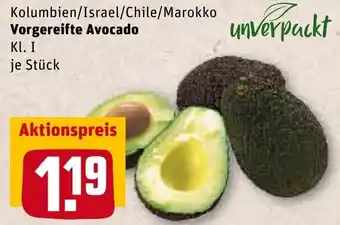 REWE Vorgereifte Avocado Angebot