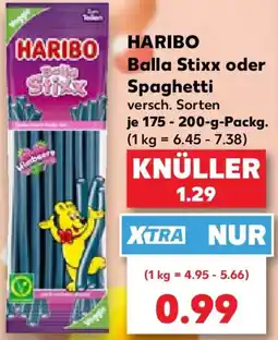 Kaufland HARIBO Balla Stixx oder Spaghetti Angebot