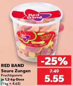 Kaufland RED BAND Saure Zungen Angebot