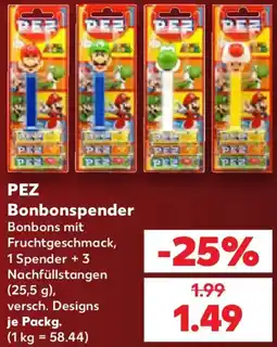 Kaufland PEZ Bonbonspender Angebot