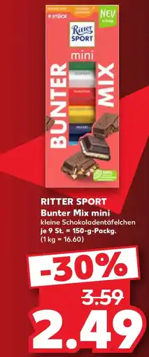 Kaufland RITTER SPORT Bunter Mix mini Angebot