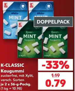 Kaufland K-CLASSIC Kaugummi Angebot