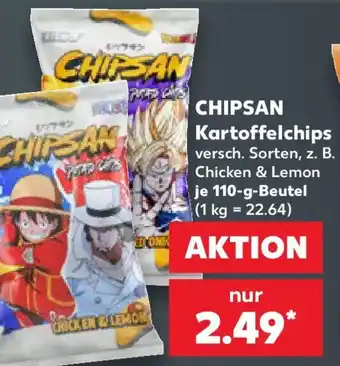 Kaufland CHIPSAN Kartoffelchips Angebot