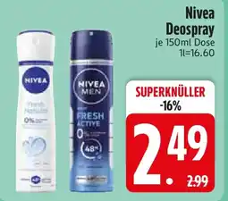 Edeka Nivea Deospray Angebot