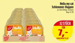 Edeka Hello my cat Schlemmer-Happen Angebot