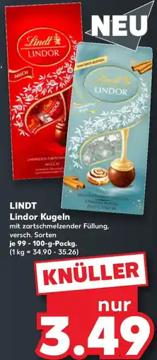 Kaufland LINDT Lindor Kugeln Angebot