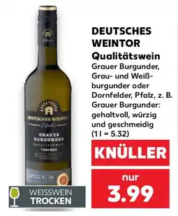 Kaufland DEUTSCHES WEINTOR Qualitätswein Angebot