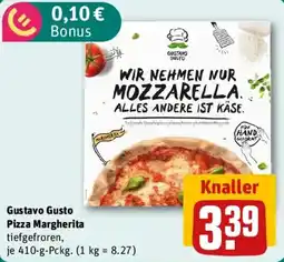 REWE Gustavo Gusto Pizza Margherita Angebot