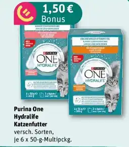 REWE Purina One Hydralife Katzenfutter Angebot
