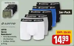 REWE LOTTO Herren Boxershorts3 Angebot