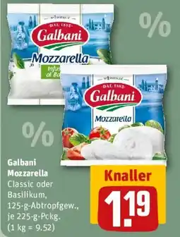 REWE Galbani Mozzarella Angebot