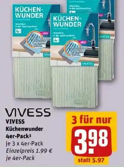 REWE VIVESS Küchenwunder 4er-Pack Angebot