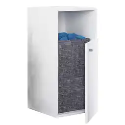 Netto Marken-Discount VCM Holz Wäscheschrank Wäschetruhe Wäschekorb Maße ca. H. 74 x B 40 x T. 39 cm – Dreso L 1f Angebot