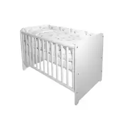 Netto Marken-Discount Lorelli Babybettwäsche Set Smile 6-teilig Decke 140x95 Kissen 43x35 Bett 120x60 grau Sterne Angebot