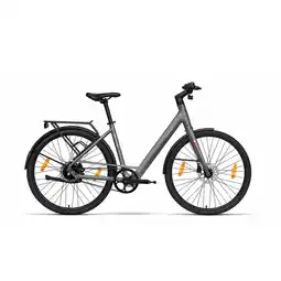Netto Marken-Discount SachsenRAD Urban City E-Bike C3V Roma II mit Riemenantrieb Grau Angebot