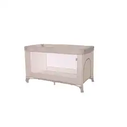 Netto Marken-Discount Lorelli Reisebett Torino Laufstall seitlicher Eingang, Tragetasche, Faltmatratze braun Angebot