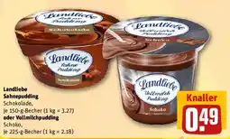 REWE Landliebe Sahnepudding oder Vollmilchpudding Angebot