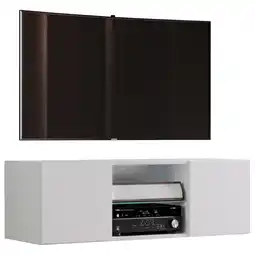 Netto Marken-Discount VCM TV Möbel Wandboard Lowboard hängend Maße H. 40 x B. 95 x T. 36 cm Wandschrank - Jusa Angebot