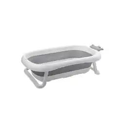 Netto Marken-Discount Lorelli Babybadewanne Royal 83 cm faltbar, Kanalabdeckung, stabile Beine grau Angebot