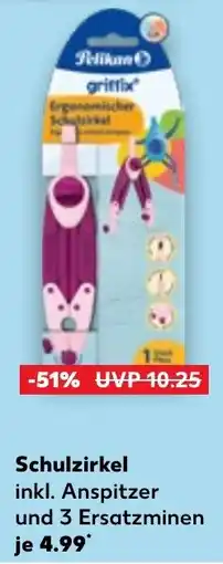 Kaufland Pelikan griffix Schulzirkel Angebot