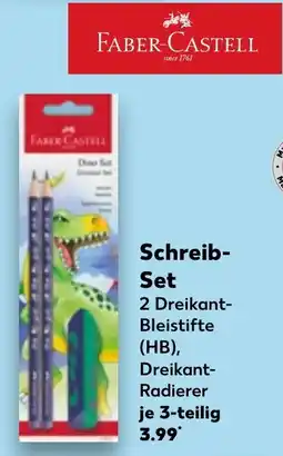 Kaufland Faber-Castell Dino Set Angebot