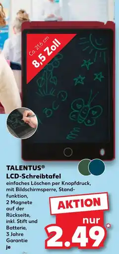 Kaufland TALENTUS® LCD-Schreibtafel Angebot