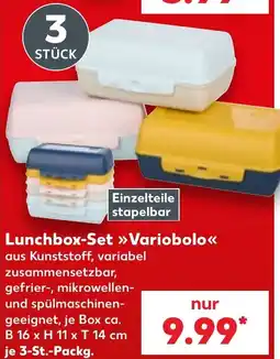 Kaufland Lunchbox-Set »Variobolo« Angebot