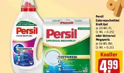 REWE Persil Colorwaschmittel Kraft Gel oder Universal Megaperls Angebot