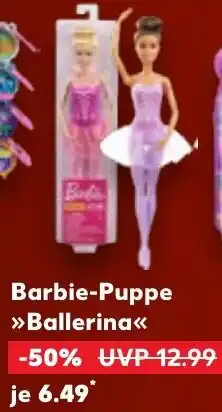 Kaufland Barbie-Puppe »Ballerina« Angebot