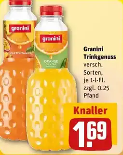 REWE Granini Trinkgenuss Angebot