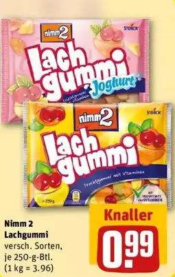 REWE Nimm 2 Lachgummi Angebot