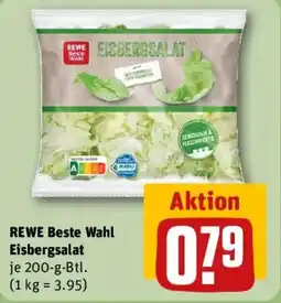 REWE REWE Beste Wahl Eisbergsalat Angebot