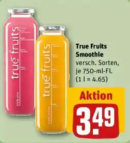 REWE True Fruits Smoothie Angebot